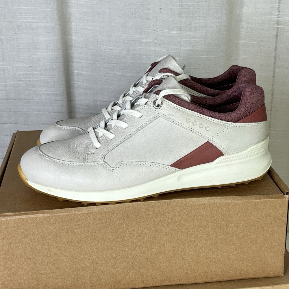 ECCO‎ Women's Street Retro Size 7 Hydromax Spikeless Leather Golf Shoes EUC!